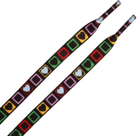 Actual product image LaceGodZ 1 Paar HeartBeat Collection Schnürsenkel (100 cm)
