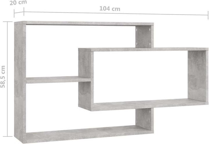 Image du produit VidaXL Deonte (104 x 24 x 60 cm)