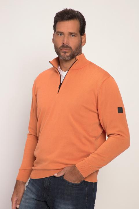 Produktbild JP1880 Troyer FLEXNAMIC®, Strick, Cashmere-Touch, Zippkragen (4XL)