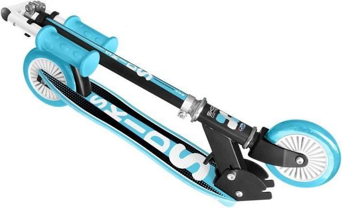 Actual product image Skids Control Foldable Scooter, blue