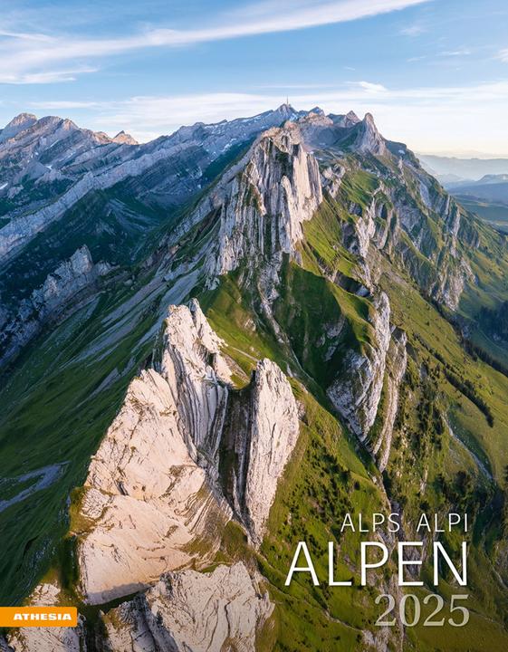 Actual product image Alps Calendar 2025 (German)
