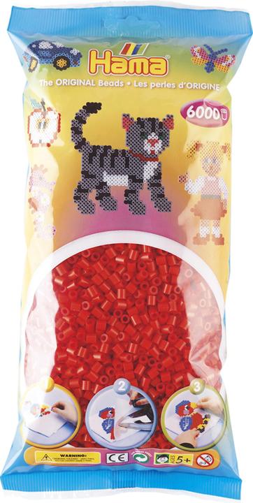 Produktbild Hama 205-05 Perlen Rot