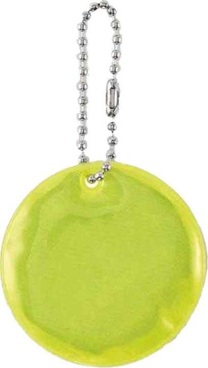 Actual product image MidOcean Grin Round Reflective Keyring