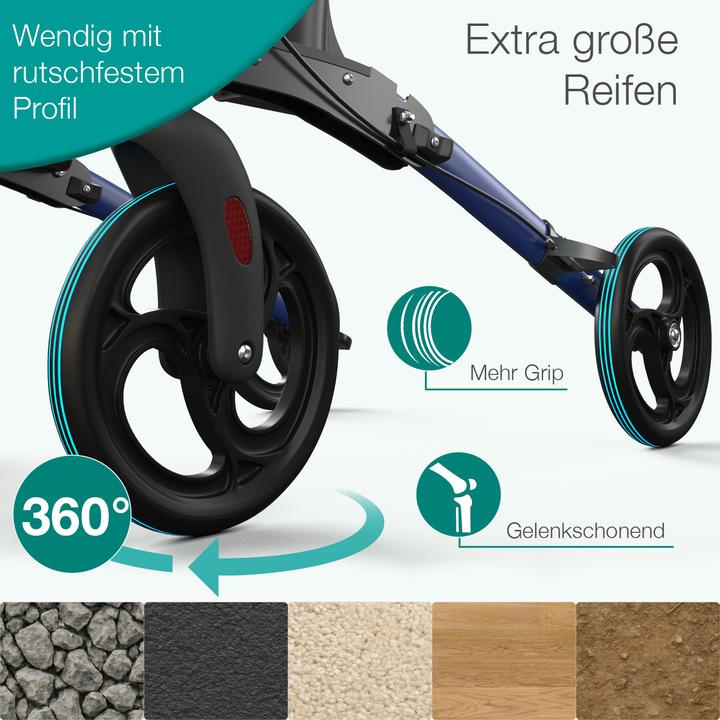 Actual product image Aktivshop Leichtgewichtrollator »Move«, Blau