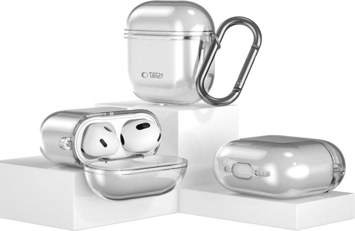 Actual product image Tech-Protect AIRPODS 4 ASH FLEXAIR Case (Headphone bag)