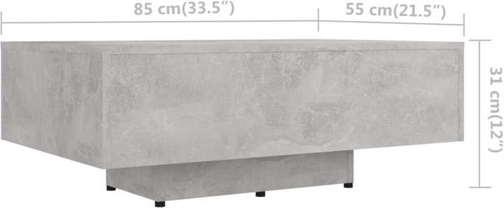 Actual product image vidaXL Briallen (85 x 55 x 31 cm)