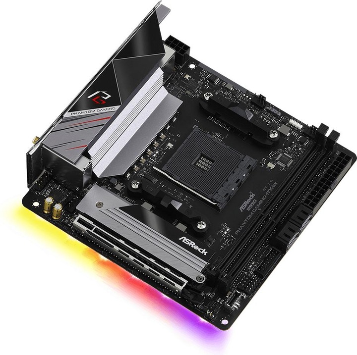 Produktbild AsRock B550 Phantom Gaming ITX (AM4, AMD B550, Mini-ITX)