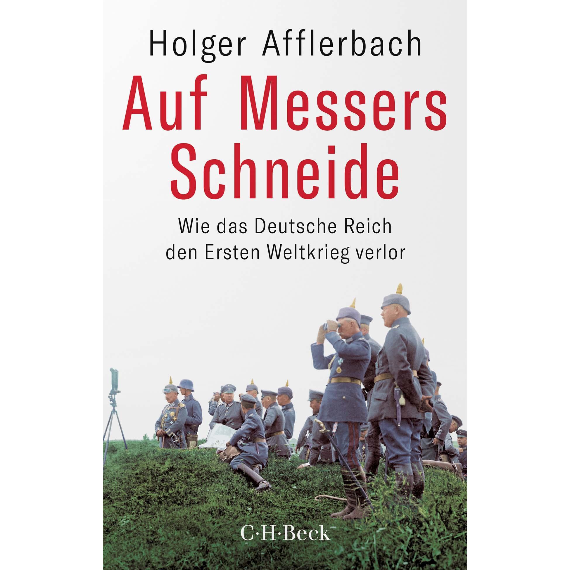 Auf Messers Schneide, Sachbücher von Holger Afflerbach