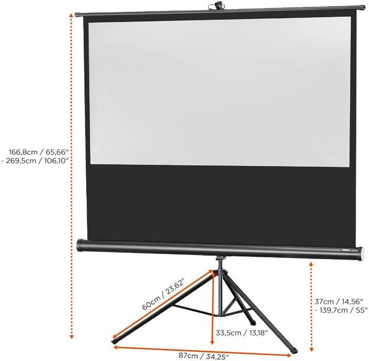 Actual product image Celexon Eco tripod, screen, 16:9 (60.24", 16:9)