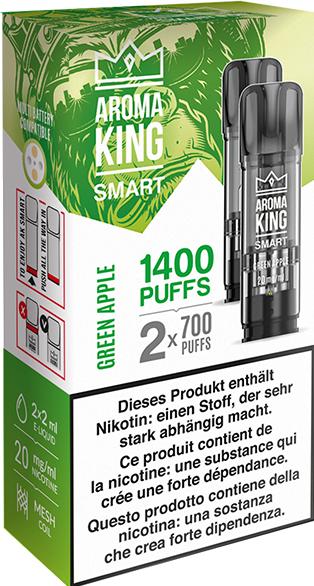 Produktbild Aroma King SMART 2 Pods Green Apple (Apfel)