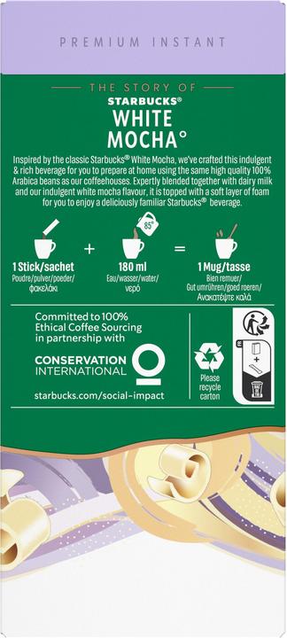 Immagine prodotto Starbucks Moka bianco (120 g)