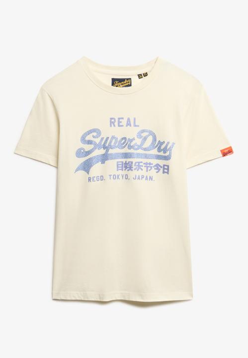 Produktbild Superdry Schmales Vintage Logo T-Shirt mit Strass (12XL)