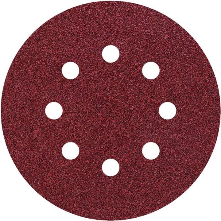 Actual product image wolfcraft 25 Adhesive grinding discs Exz corundum K120 ø125 (120)