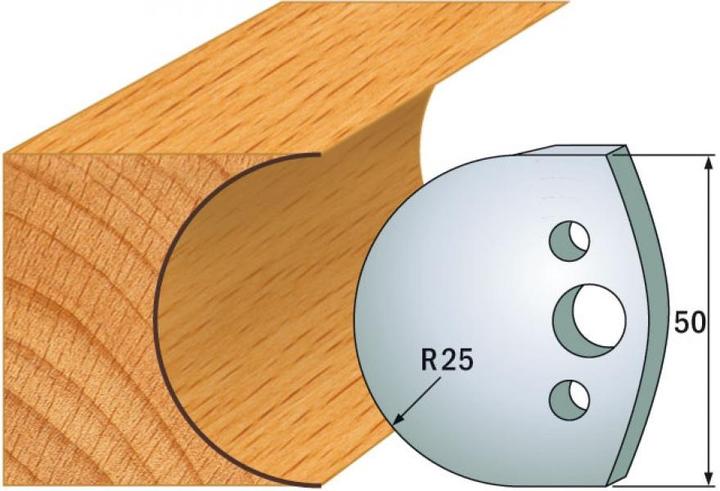 Actual product image CMT 691.543 Gegenmesserpaar Höhe 40 mm Nummer 543
