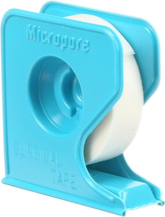 Actual product image 3M Rollenpflaster mit Dispenser 12mmx9.14m weiss (24 x)