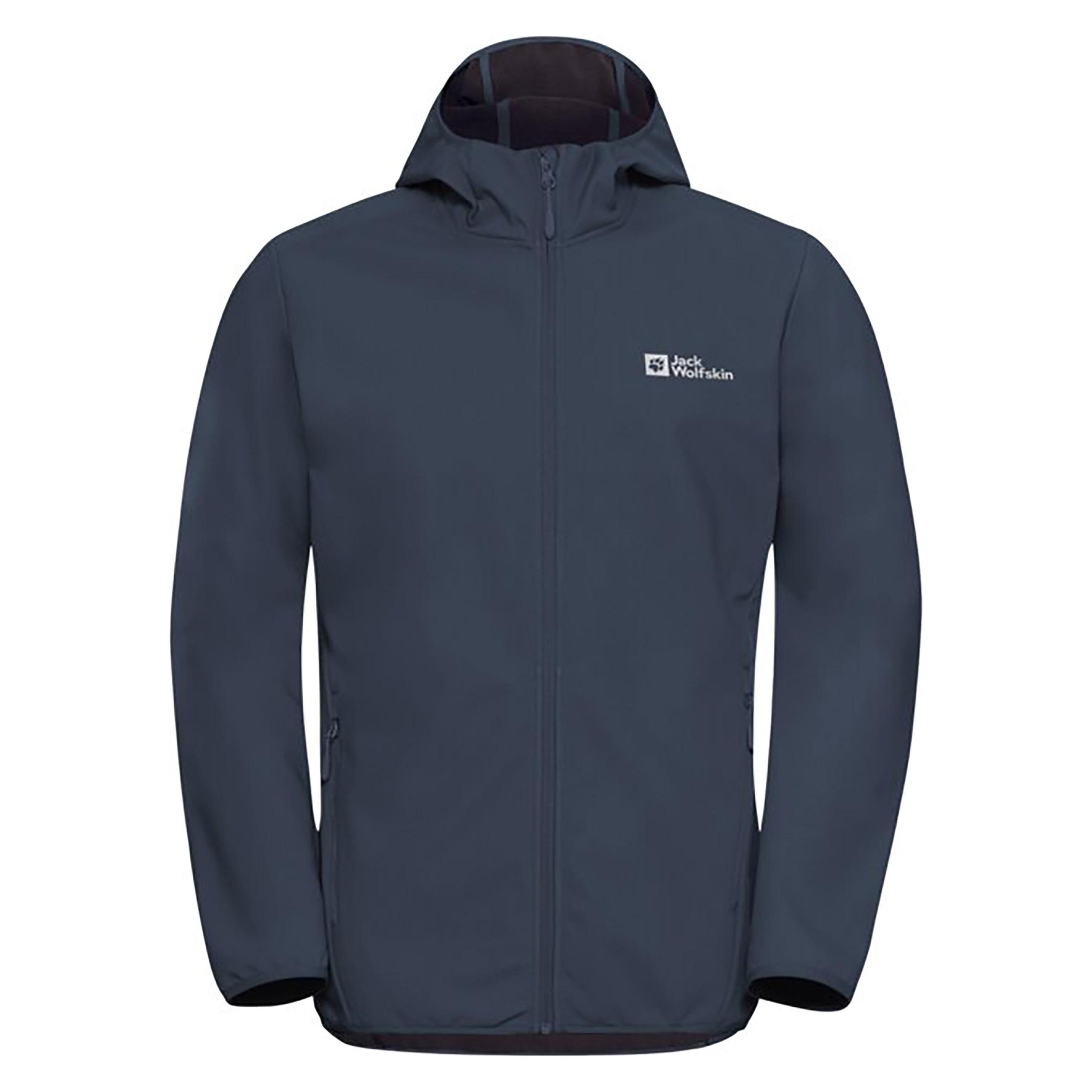 Jack Wolfskin, Herren, Outdoorjacken, Bornberg Hoody M (Xl), Blau, Xl