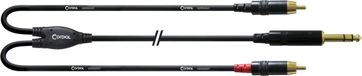 Produktbild Cordial Cfy 3 Vcc (3 m, 6.3mm Klinke (Jack), Cinch)