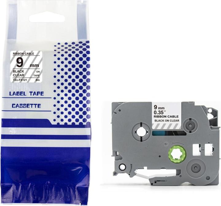 Schwarz, Transparent