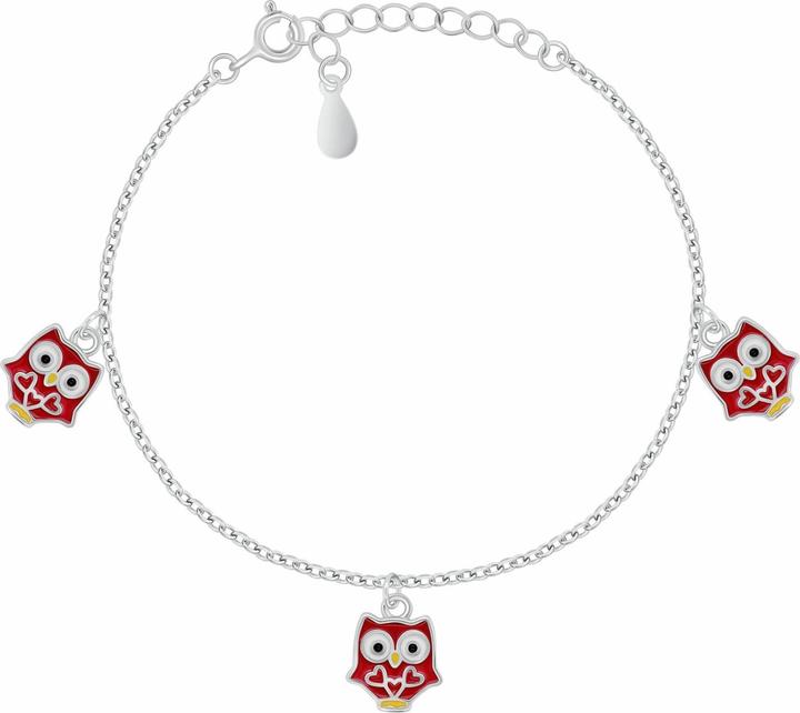 Produktbild Brilio Silver - Cute owl silver bracelet BRC151WP (Silber)