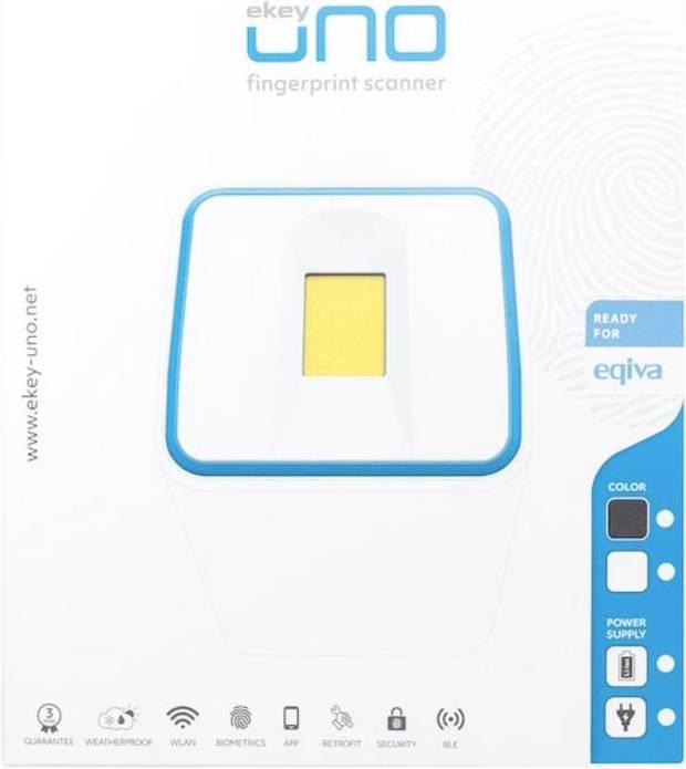 Produktbild Ekey Funk Fingerabdruck Sensor mit Akku für Eqiva Türöffner (Fingerabdruck, Smartphone)