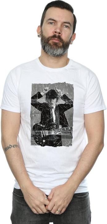 Produktbild AC/DC Angus Young Distressed Photo TShirt (XXL)