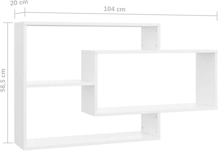 Image du produit VidaXL Deonte (104 x 24 x 60 cm)