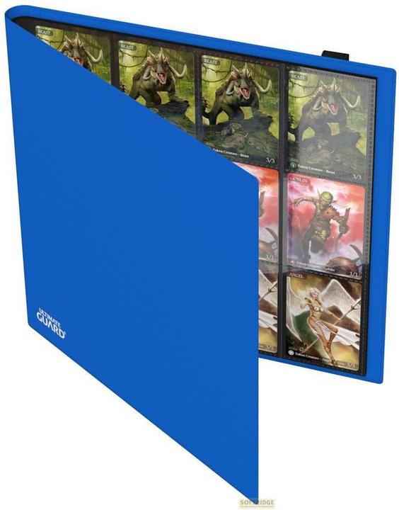 Produktbild Ultimate Guard UGD010349 - Flexxfolio 480 – 24-Pocket (Quadrow) Kartenmappe, blau