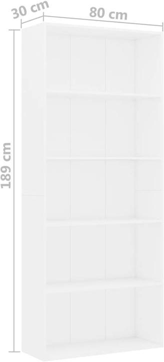 Immagine prodotto vidaXL Tedd (80 x 30 x 189 cm)