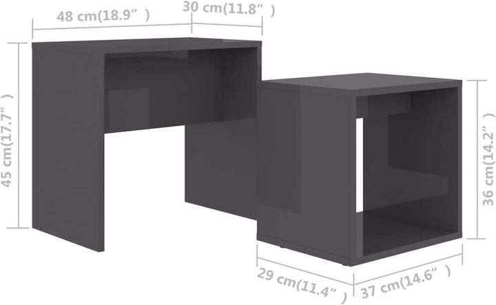 Actual product image vidaXL Couchtisch