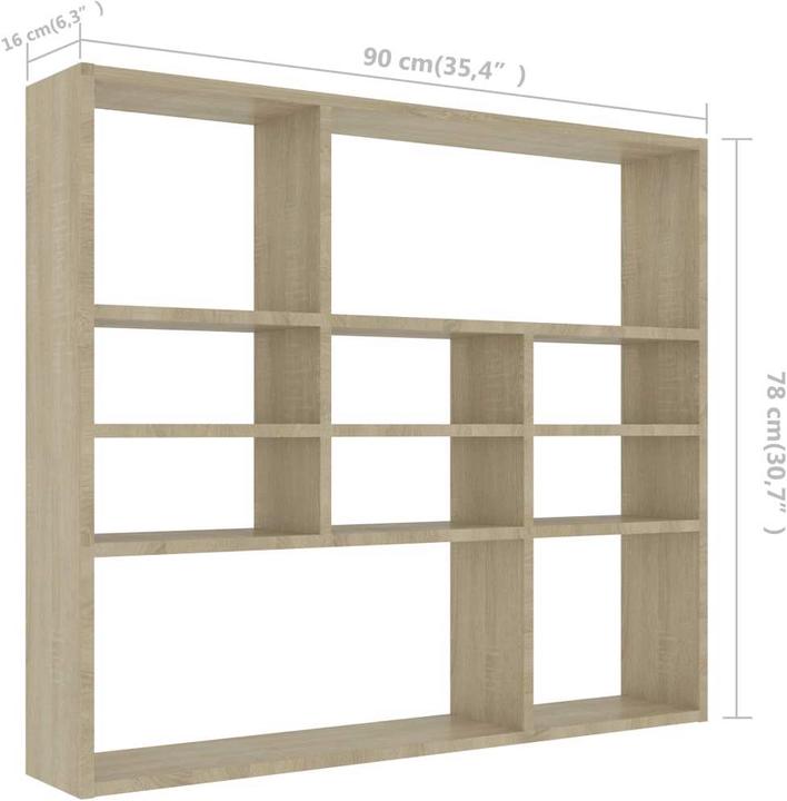 Produktbild vidaXL Hallie (90 x 16 x 78 cm)