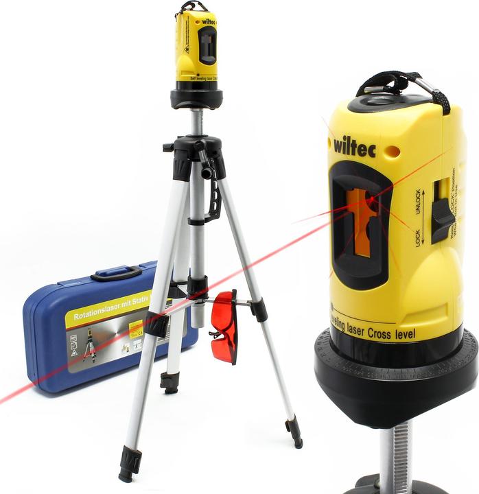 Actual product image Wiltec Cross line laser