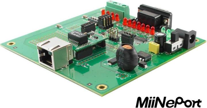 Image du produit Moxa MIINEPORT E2-H - Serveur d'appareils embarqué pour appareils TTL, module drop-in, 10100M sans