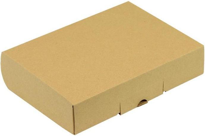 Immagine prodotto Transpak Scatola a cerniera a 1 parete dimensioni 220x155x45mm A5 qualità 1.3E chiusura a innesto marrone (220 x 155 x 45 mm, 25 x)