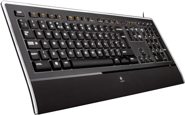 Produktbild Logitech Illuminated Keyboard (CH, Kabelgebunden)