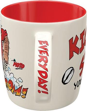 Actual product image Moto Mania Motomania Tasse "Kick-Start Your Day!", 8,5x9 cm (330 ml)