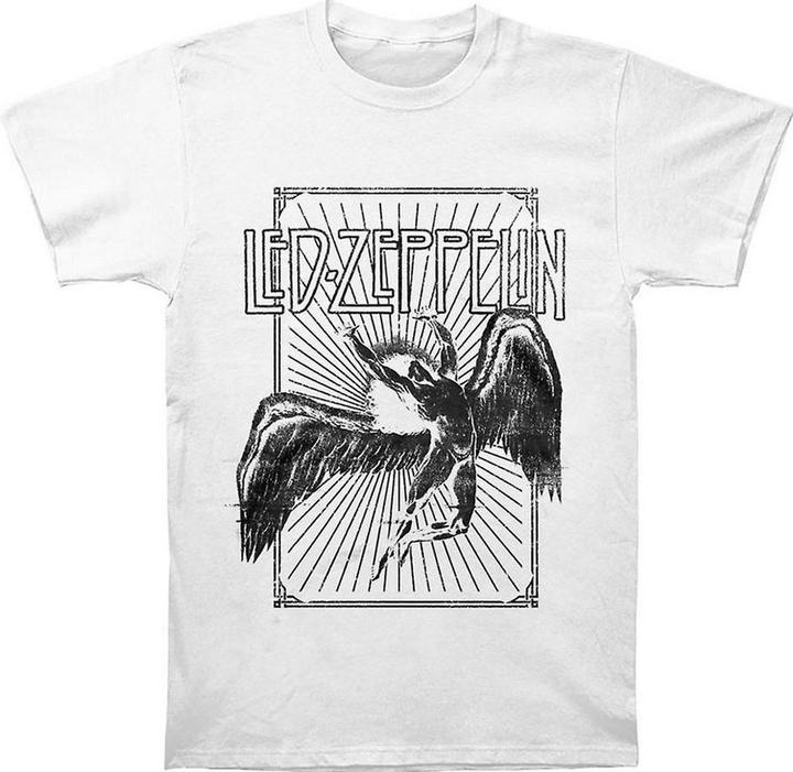 Actual product image Led Zeppelin Unisex Adult Icarus Burst T-Shirt (S)