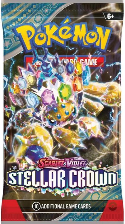 Immagine prodotto Pokémon Stellar Crown (Inglese, Display del booster)