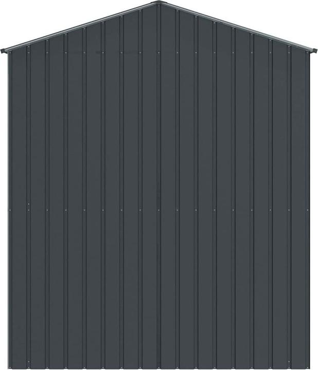 Actual product image vidaXL Aviary with extension anthracite 210x442x247 cm steel