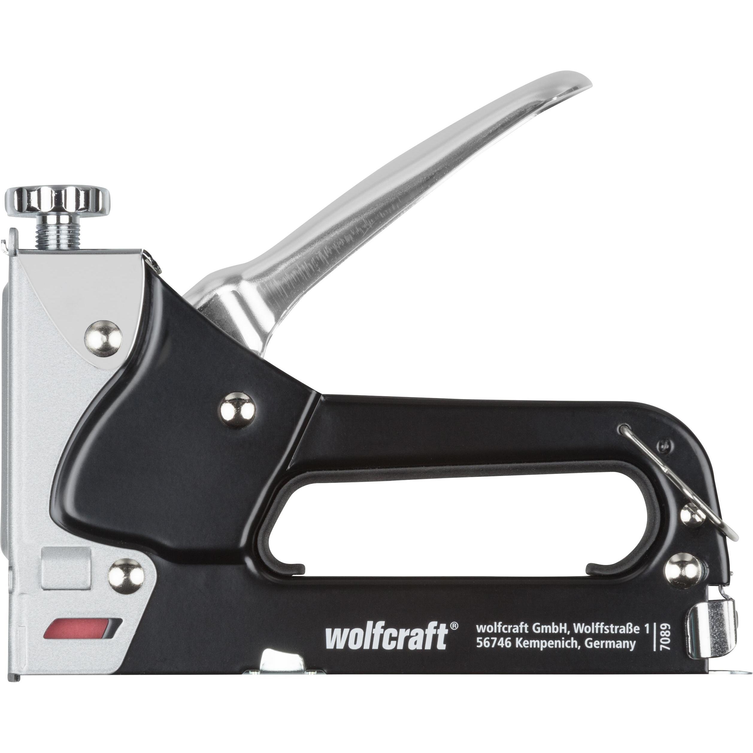 Thumbnail - wolfcraft, Tacker + Nagelpistole, Handtacker-Set tacocraft 7, 1001-tlg.