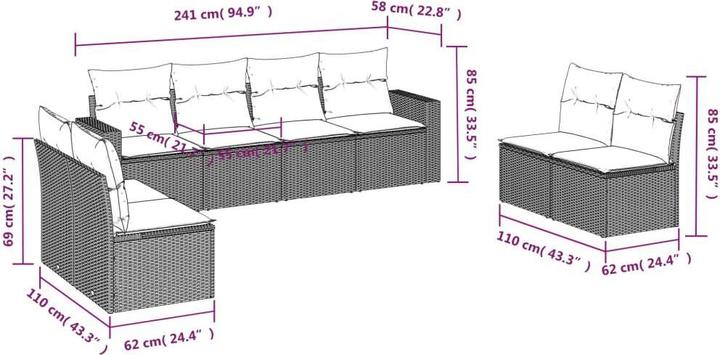 Produktbild vidaXL Laura