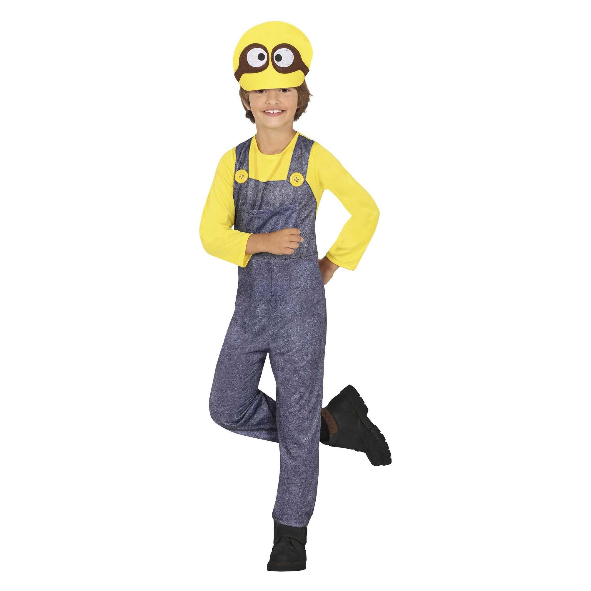 Fiestas Guirca Costume Carcerato/Prigioniero Per Bambino 5-6 Anni (110-116 Cm) - Completo 3 Pezzi