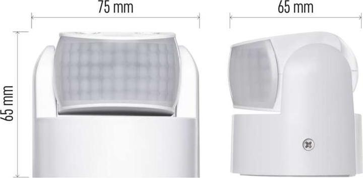 Actual product image Emos Motion detector (PIR sensor) IP65 1200W White (12 m)