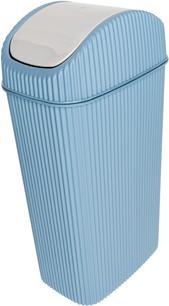 Actual product image Tischabfalleimer Alythia Mit Schwingdeckel 4L Blau (4 l)