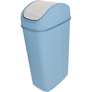 Tischabfalleimer Alythia Mit Schwingdeckel 4L Blau, Pattumiera, Blu