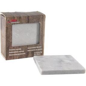 Hit Trading B.V., Untersetzer, Untersetzer Marmor Set von 4 10x10cm (Glasuntersetzer)