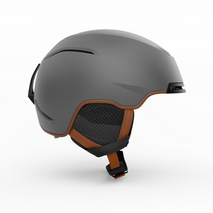 Matte metallic coal, Tan