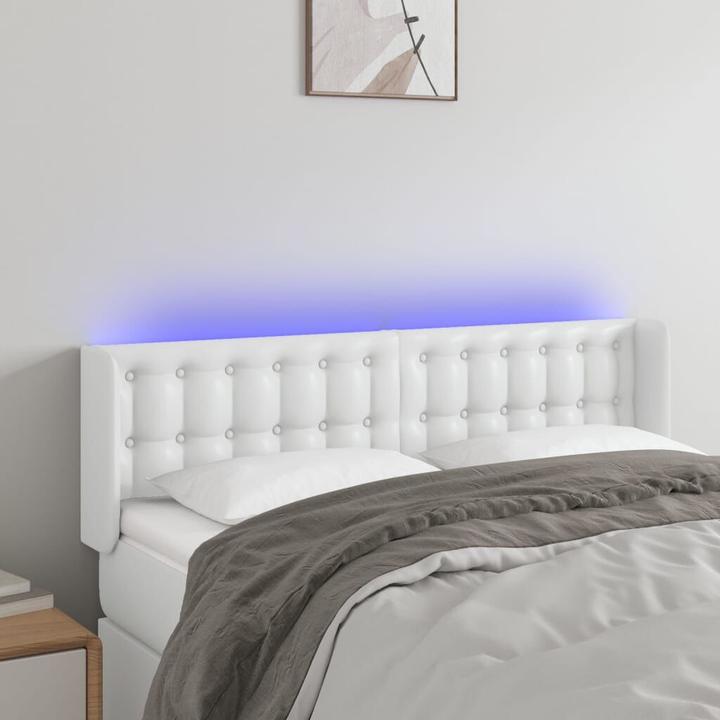 Actual product image vidaXL LED Kopfteil (147 x 16 x 88 cm)