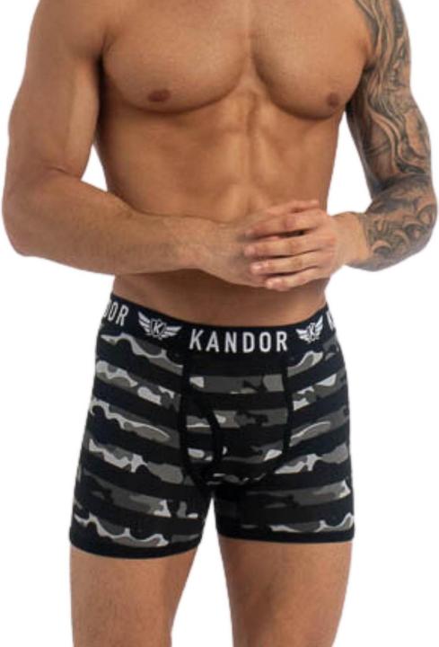 Immagine prodotto Kandor Camobee Boxer Uomo Misura Confezione 5 (L, Confezione da 5 pezzi)