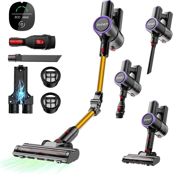 Produktbild Zynet Akkustaubsauger mit Wandhalterung
