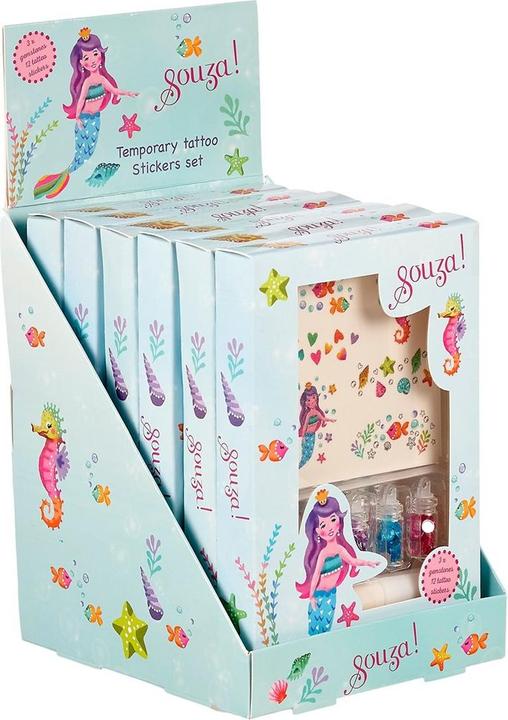 Produktbild Souza Glitzer Tattoo Set Schmetterling